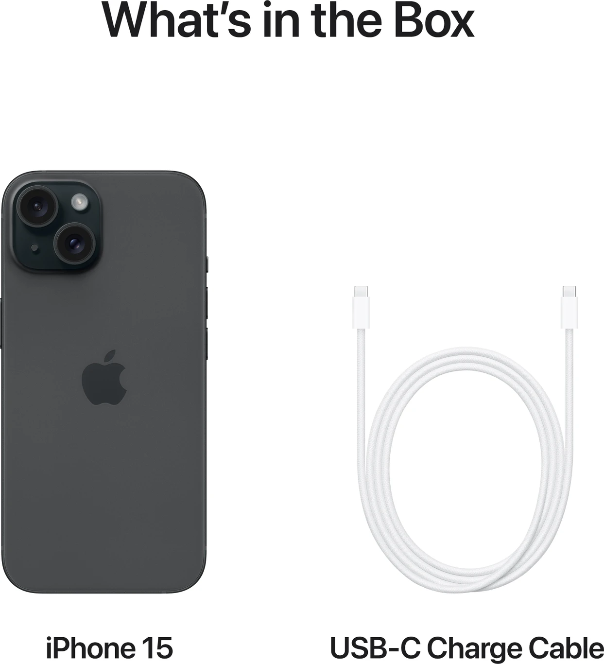 Apple iPhone 15 (Black, 128 GB) - Image 2